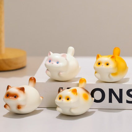 Funny Cat Decorative Figure Stornfield
