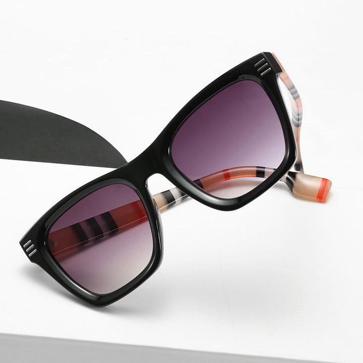 Women oversized sunglasses with unique tortoiseshell pattern Stornfield