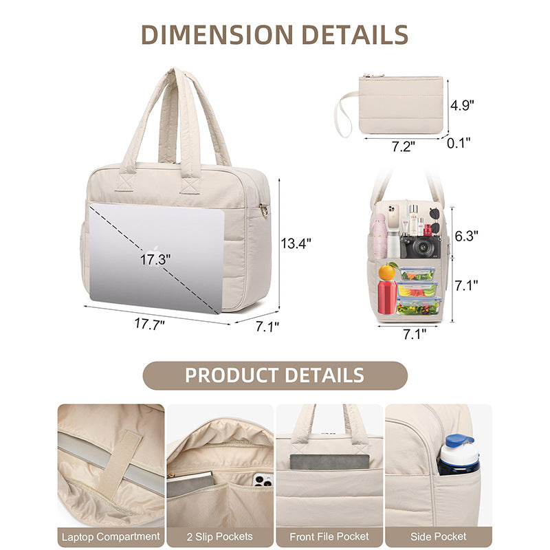 Insulated Lunchbox Bag with Separate Storage Compartment Stornfield