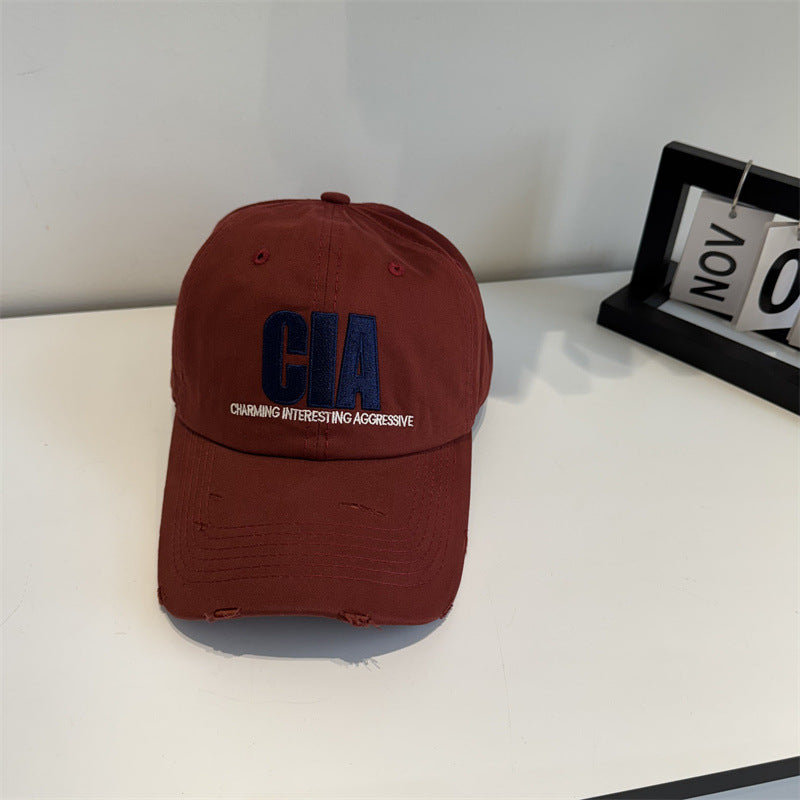 Men's Distressed Motivational Baseball Cap Stornfield
