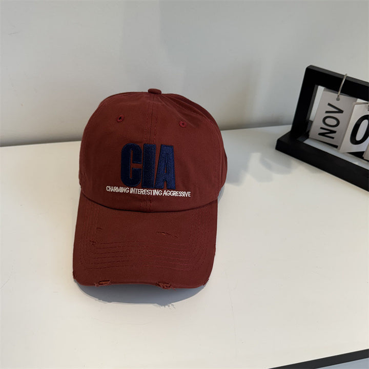 Men's Distressed Motivational Baseball Cap Stornfield