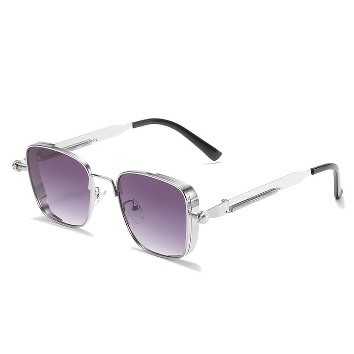 Women's modernist sunglasses in elegant metal frame Stornfield