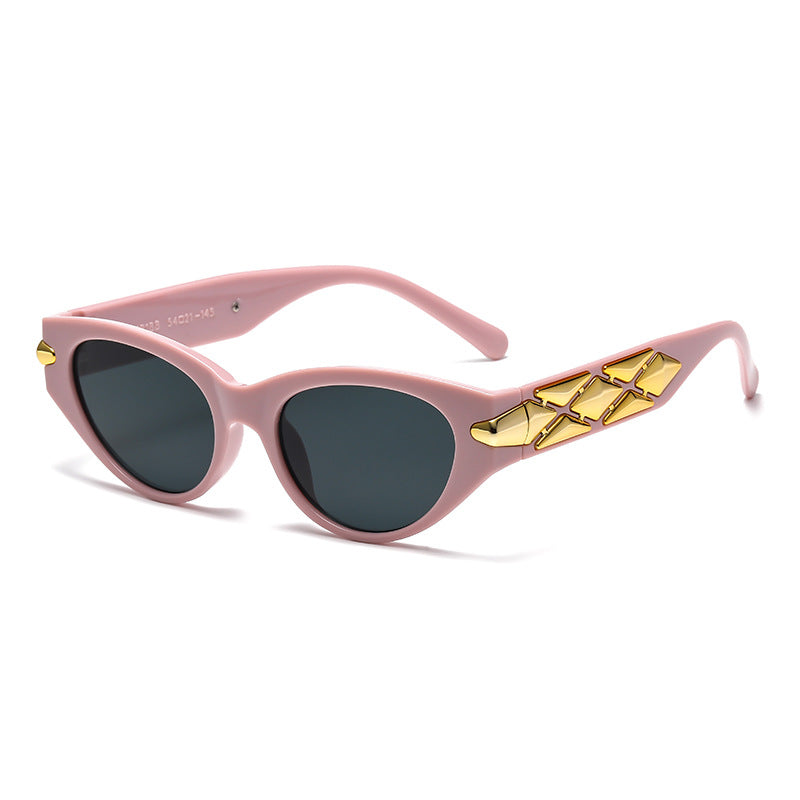 Women's Cat-Eye Sunglasses with Luxurious Accents and Unique Design Stornfield