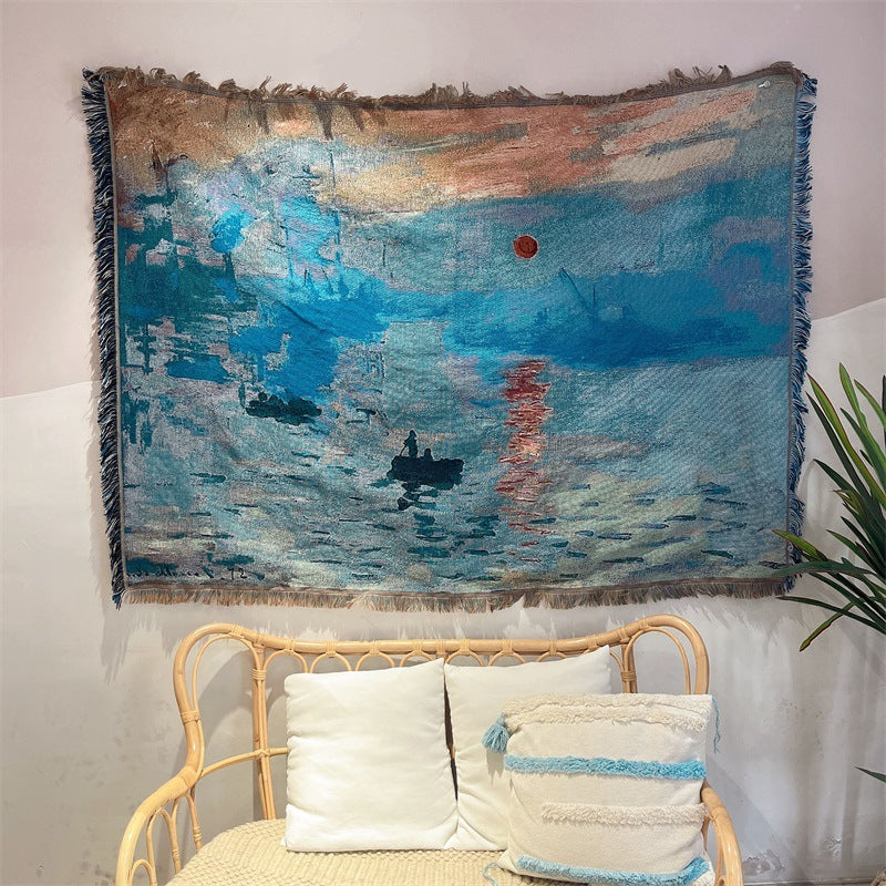 Artistic Tapestry Blanket