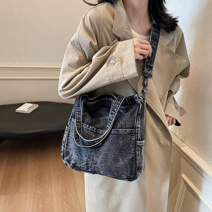 Premium Denim Shoulder Bag Stornfield