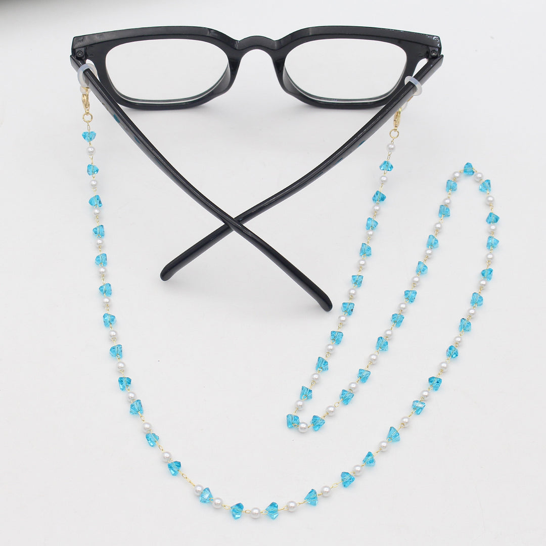 Stylish Pearl and Crystal Eyewear Chain Stornfield