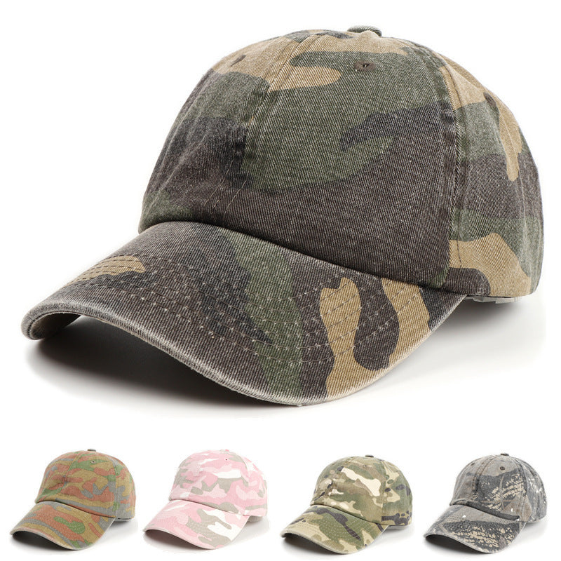 Unisex Camo Print Adjustable Baseball Cap Stornfield