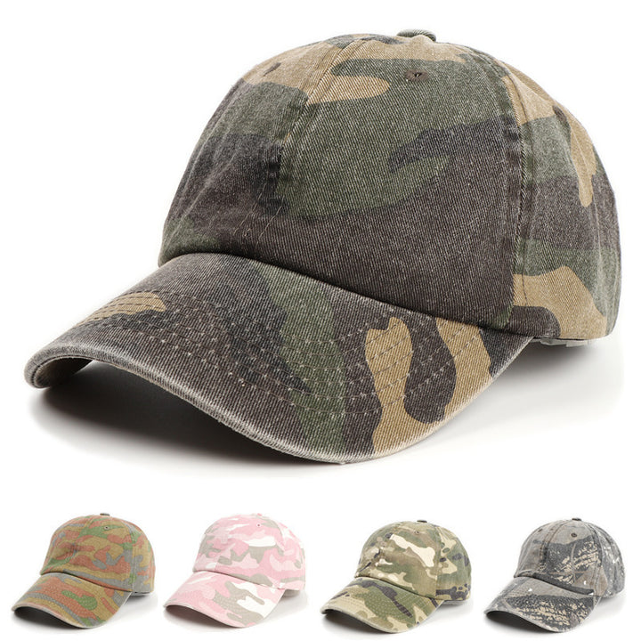 Unisex Camo Print Adjustable Baseball Cap Stornfield