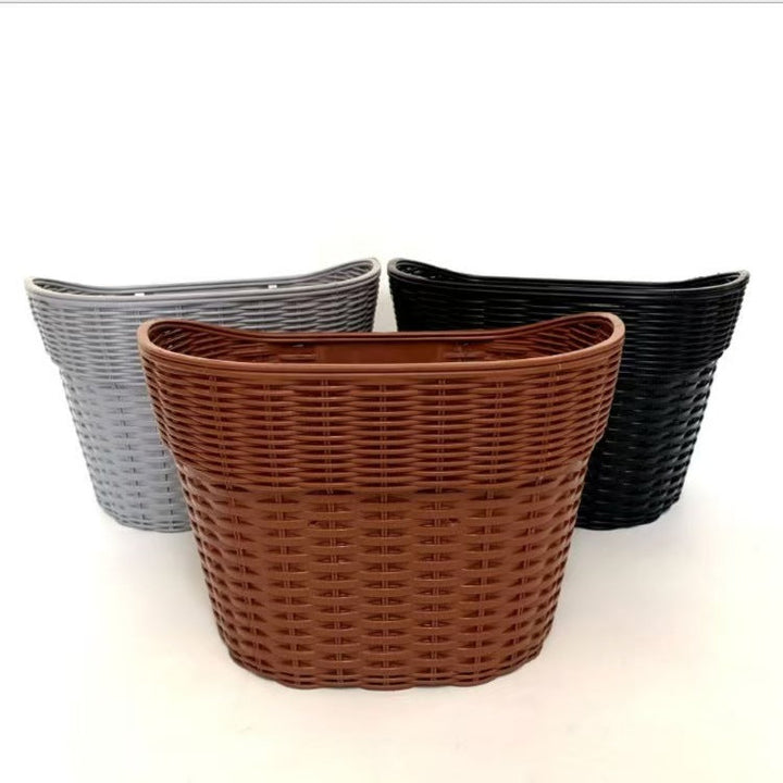 Woven Bicycle Storage Basket Stornfield