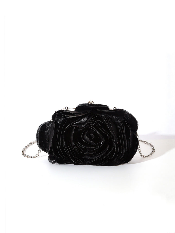 Floral Rose Clutch Bag