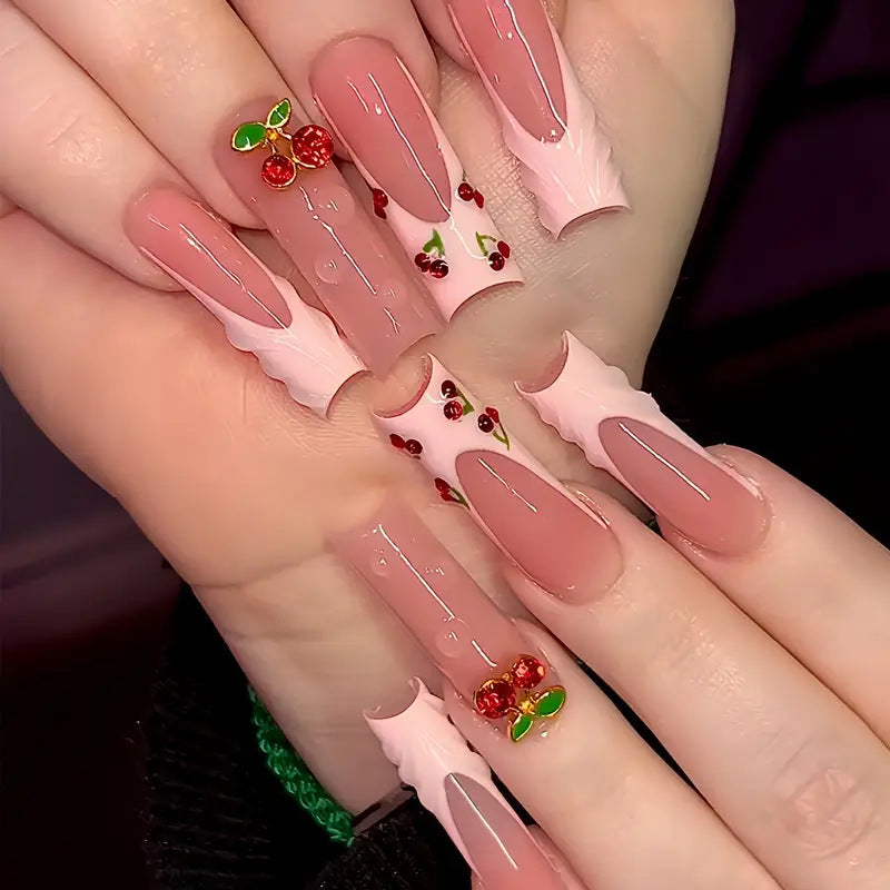 Artistic Cherry Blossom Nail Enhancements Stornfield