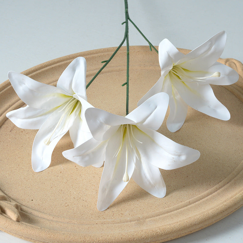 Decorative Artificial Lily Flower Arrangement