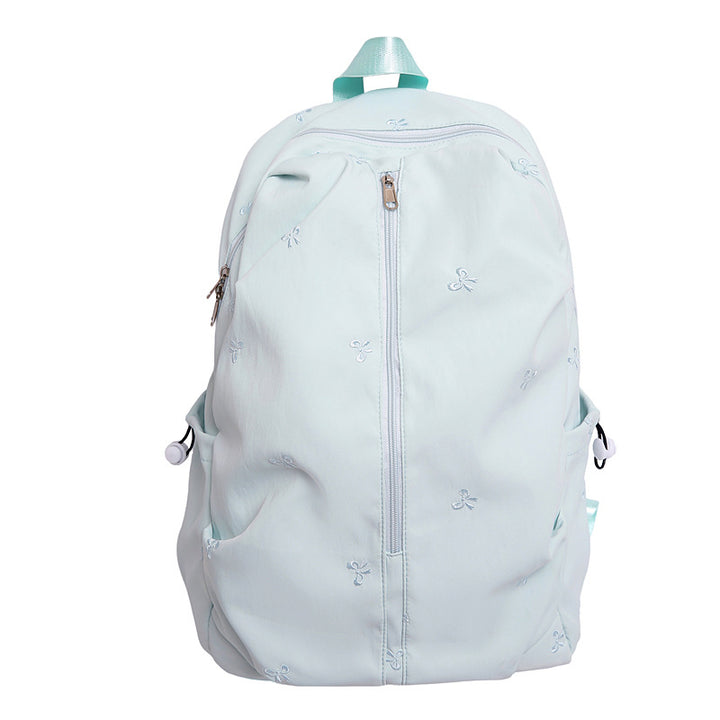 Embroidered Bow Design Backpack Stornfield