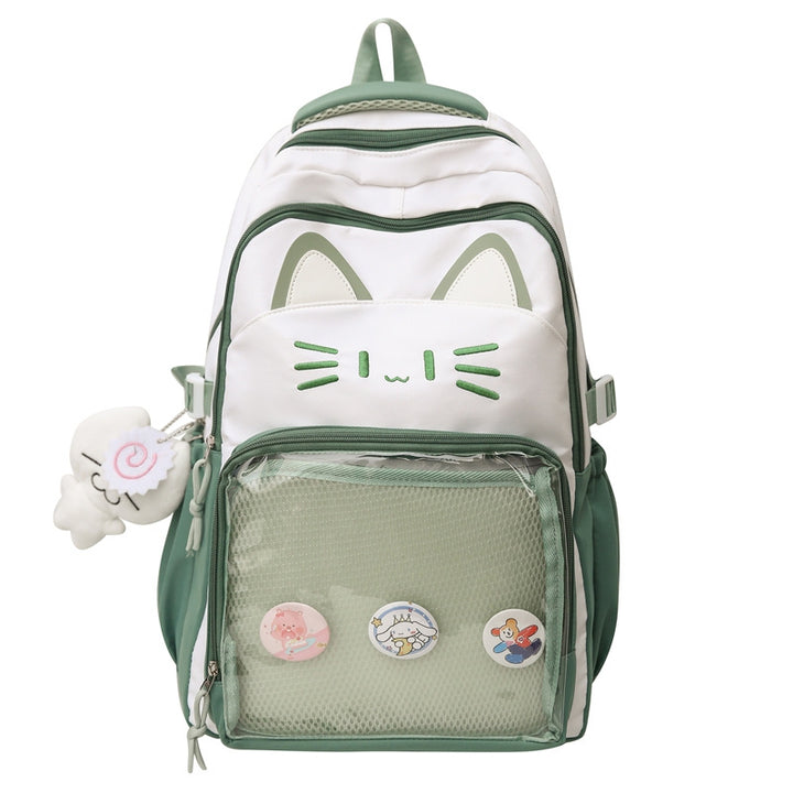 Cute Cat-Themed School Backpack Stornfield