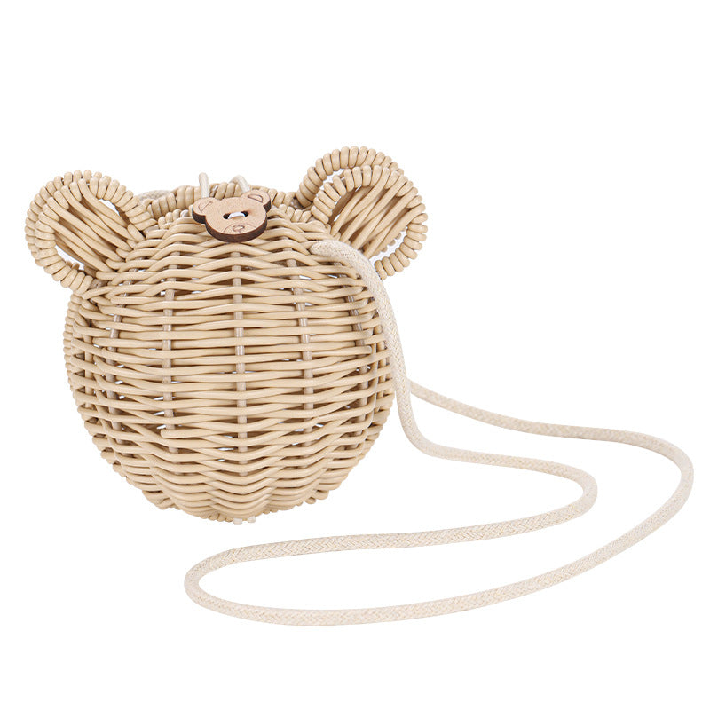Ladies' bear design basket bag Stornfield