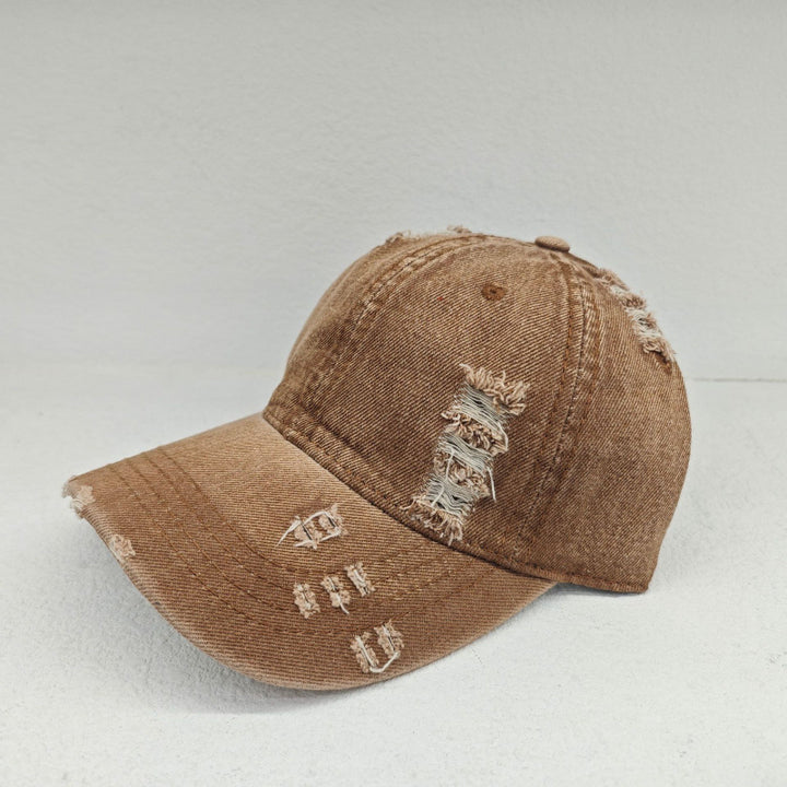 Women's Distressed Casual Denim Baseball Cap Stornfield