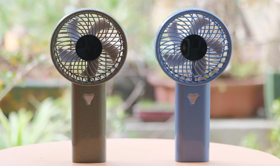 Unisex Portable Handheld Fan with Powerful Battery and Compact Design Stornfield