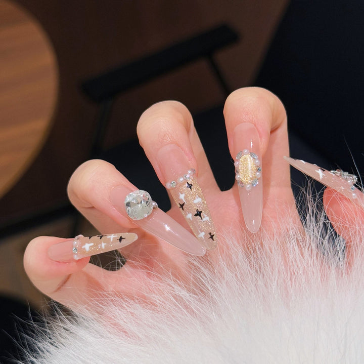 Artistic Premium Detailed Press-On Nail Art Stornfield