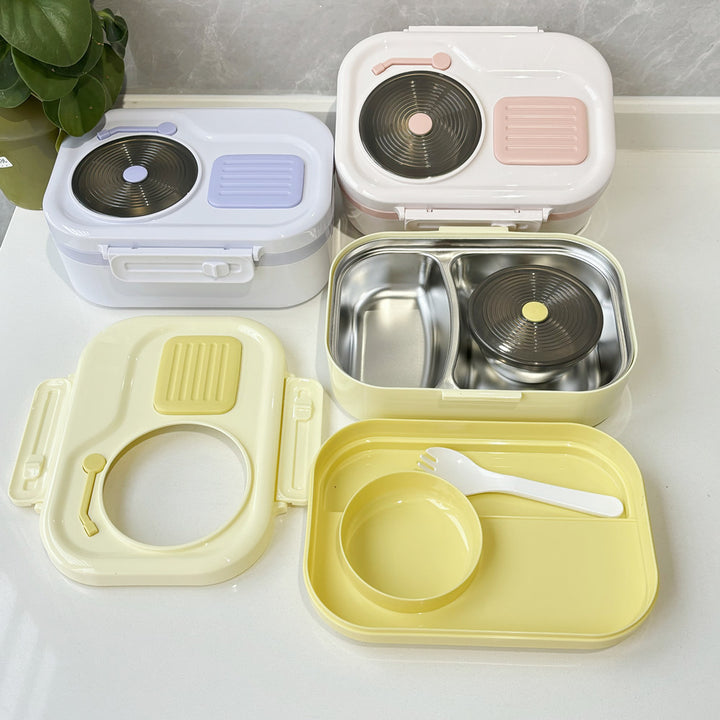 Retro Vinyl Record Lunch Box