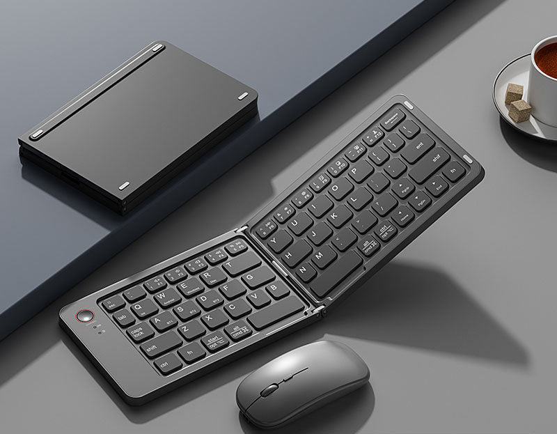 Foldable Bluetooth Keyboard and Mouse Combo Stornfield