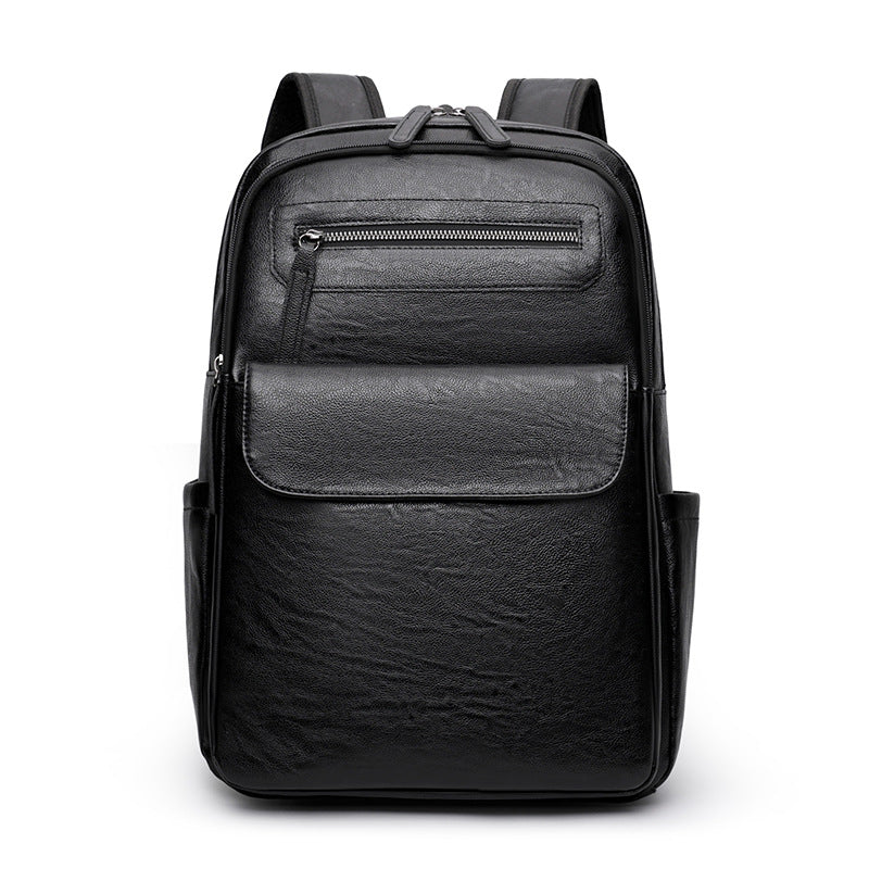 Durable Leather Laptop Backpack