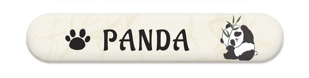 Artistic Panda-Themed Mouse Pad
