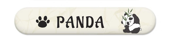 Artistic Panda-Themed Mouse Pad