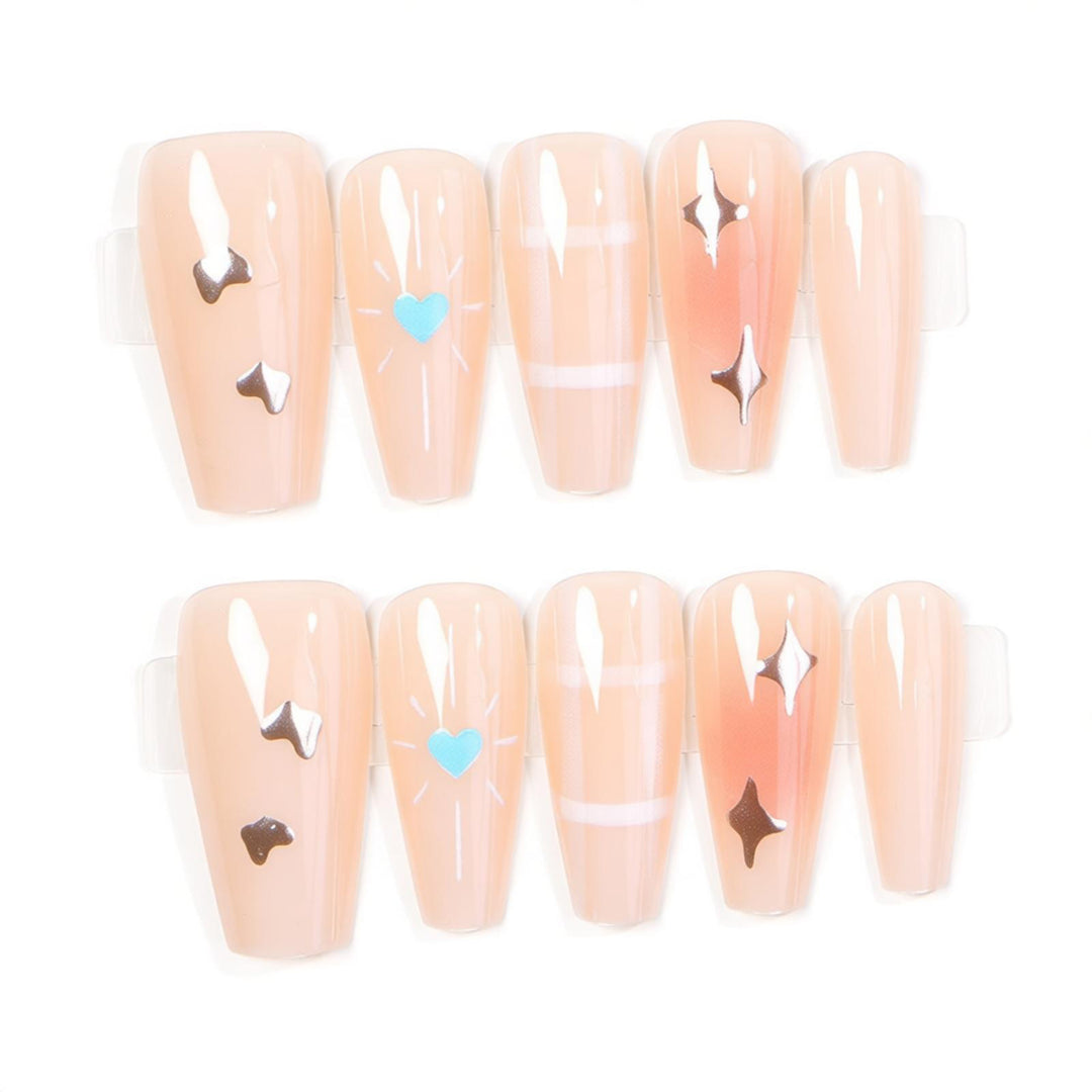 Creative Transparent Press-On Nail Art Stornfield