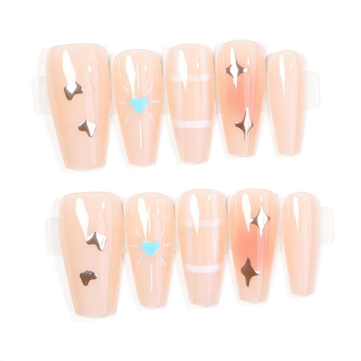 Creative Transparent Press-On Nail Art Stornfield