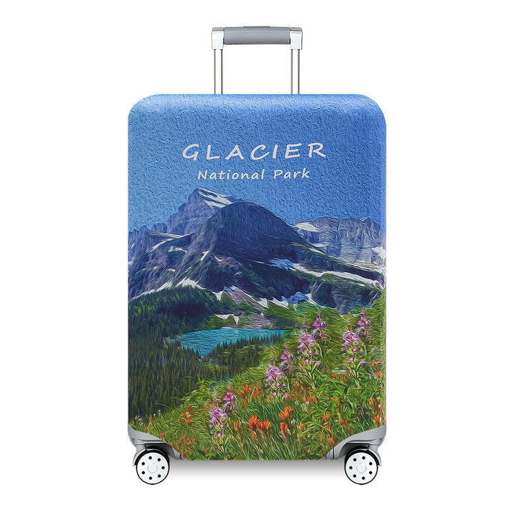 Unisex nan Kids Luggage Cover for Hard Shell Suitcases with Fun Space Design made of Elastic Polyester-Spandex Stornfield