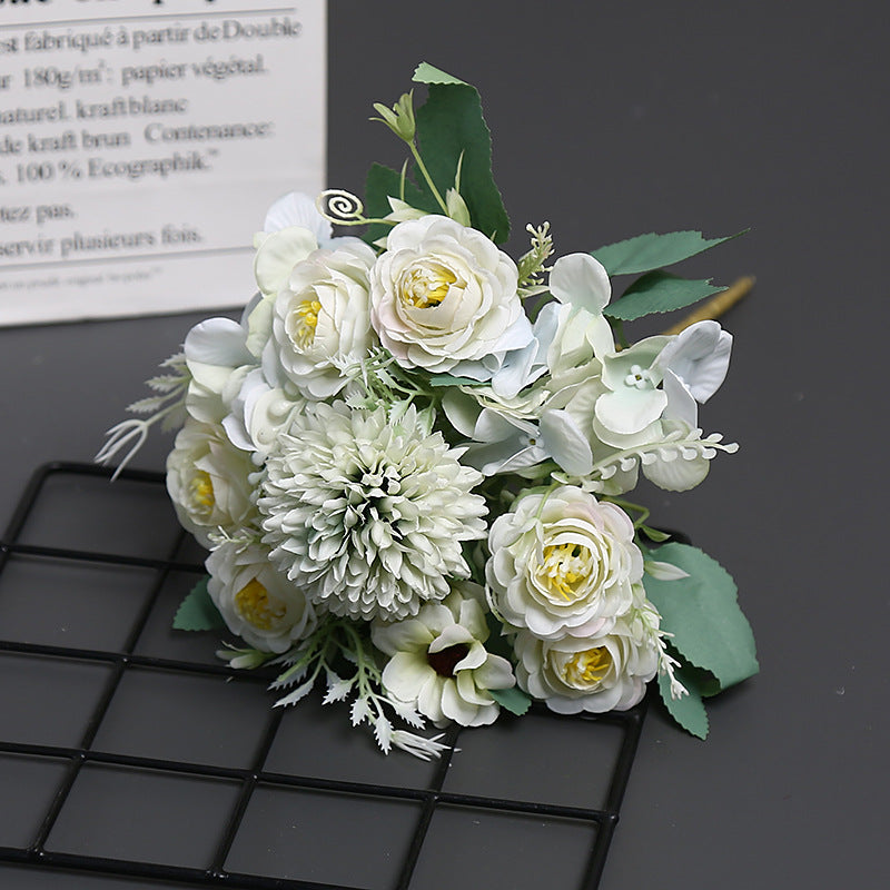 Lifelike Floral Bouquet Arrangement