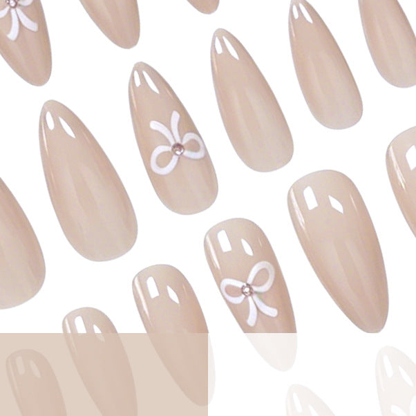 Elegant Pointed Press-On Nail Enhancements Stornfield