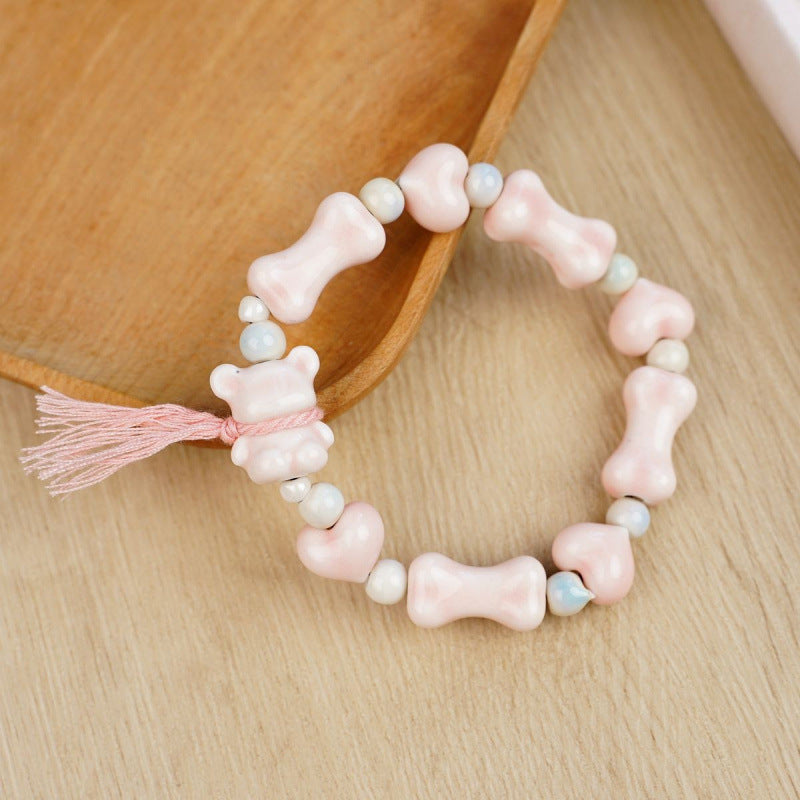 Heart-Shaped Beaded Bracelet Stornfield