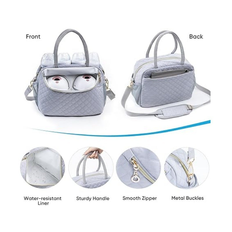 Multifunctional cooler bag with insulated interior compartment Stornfield