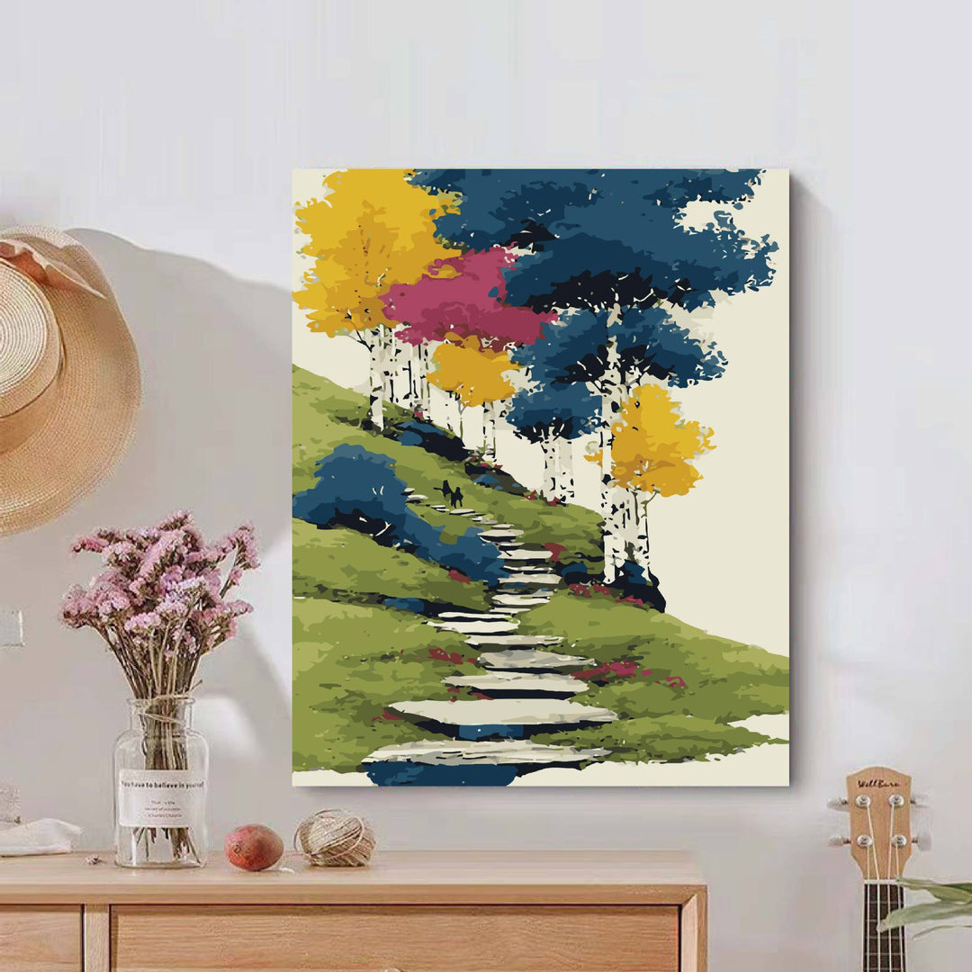 Nature-Inspired Serene Landscape Canvas Art Stornfield