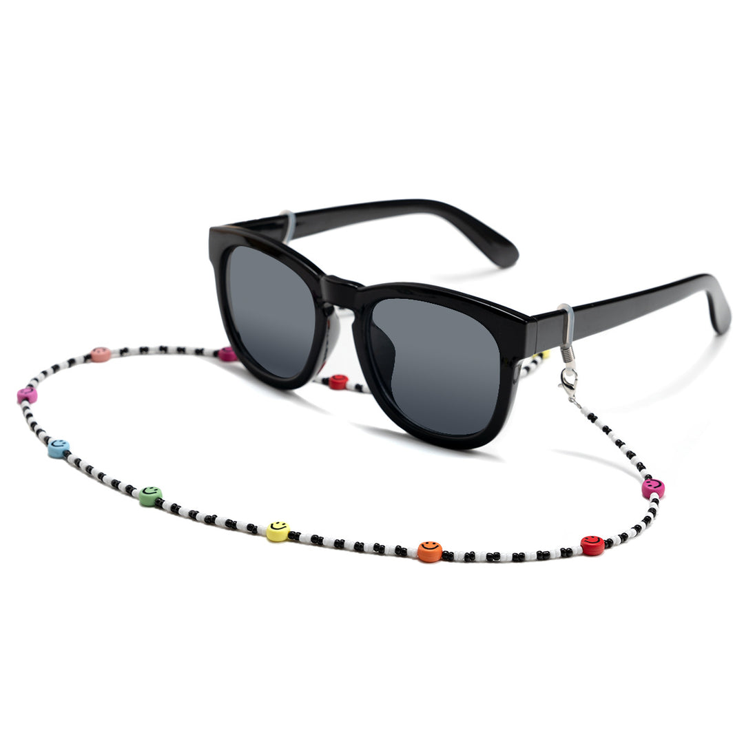 Colorful Smiley Beaded Eyewear Chain Stornfield