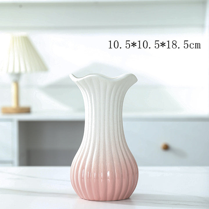 Elegant Floral Design Ceramic Vase Stornfeild