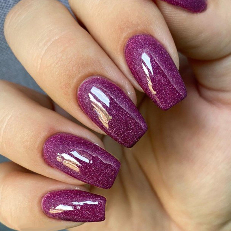 Glamorous Glittery Press-On Nail Set Stornfield
