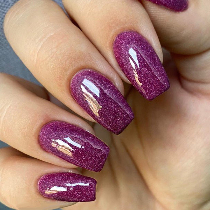 Glamorous Glittery Press-On Nail Set Stornfield