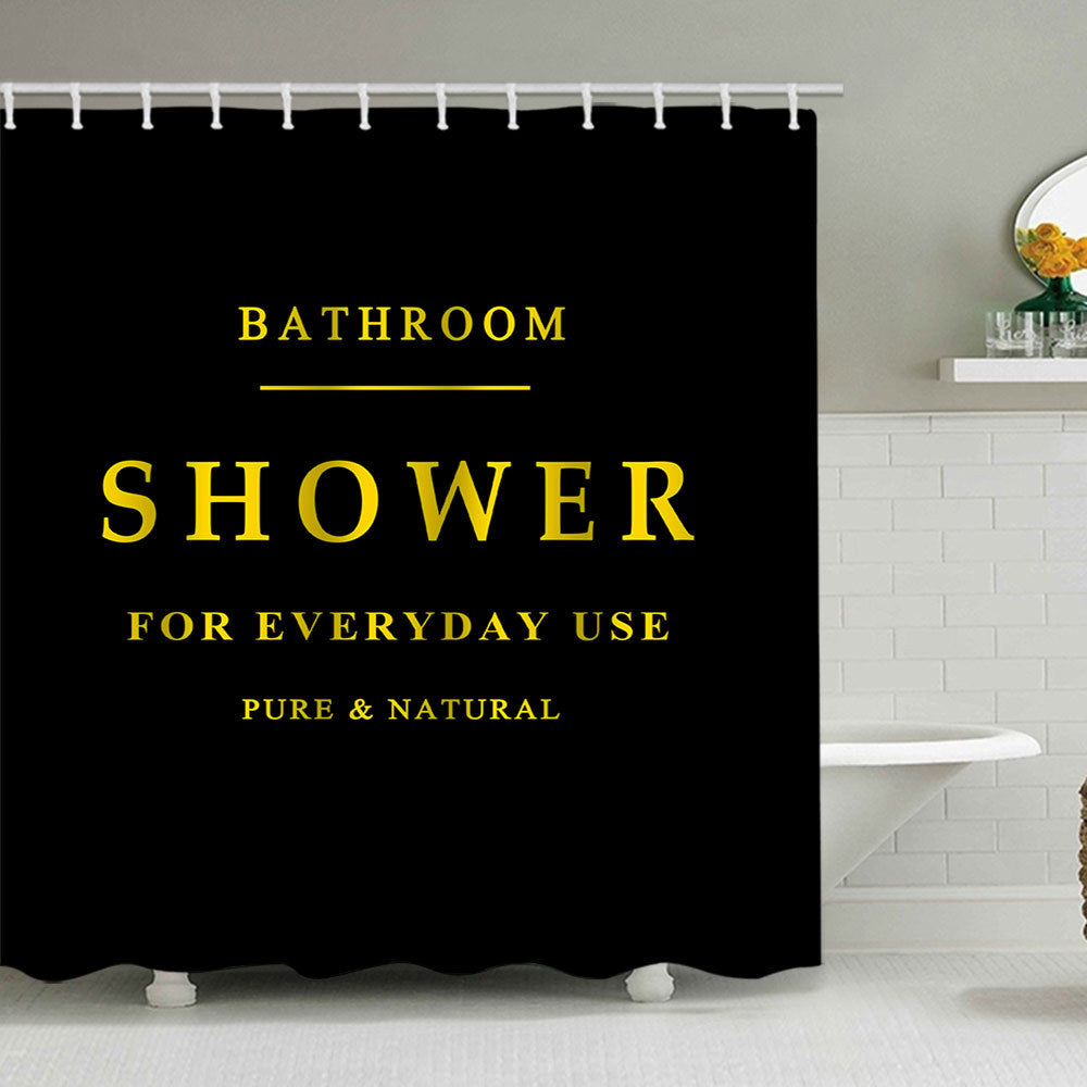 Minimalist Shower Curtain Stornfield