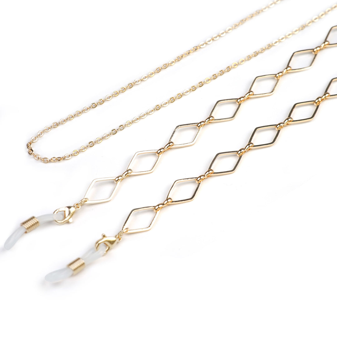 Geometric Link Eyewear Chain Stornfield