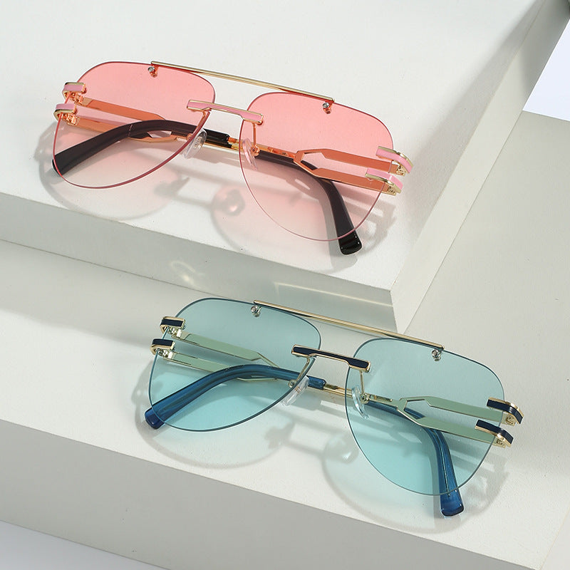 Futuristic Aviator-Style Sunglasses Stornfield