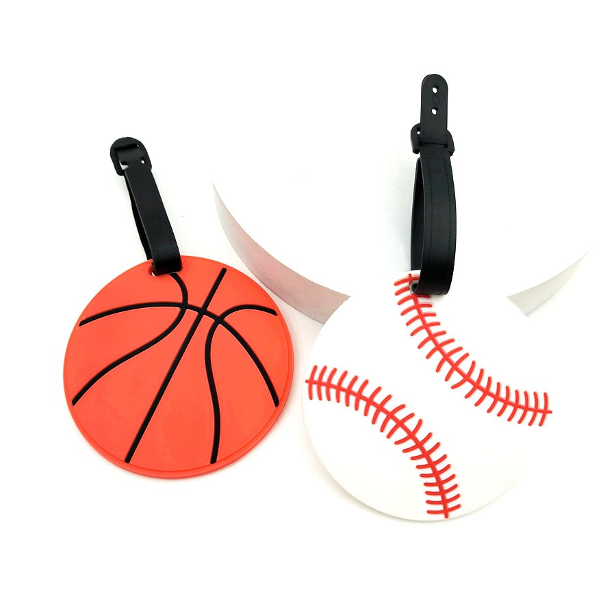 Basketball-Themed Luggage Tag Stornfield