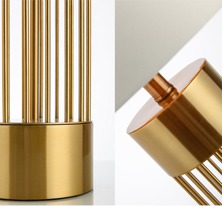 Stylish Table Lamp with Unique Geometric Design