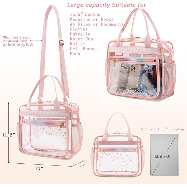 Transparent Multifunctional Handbag Stornfield