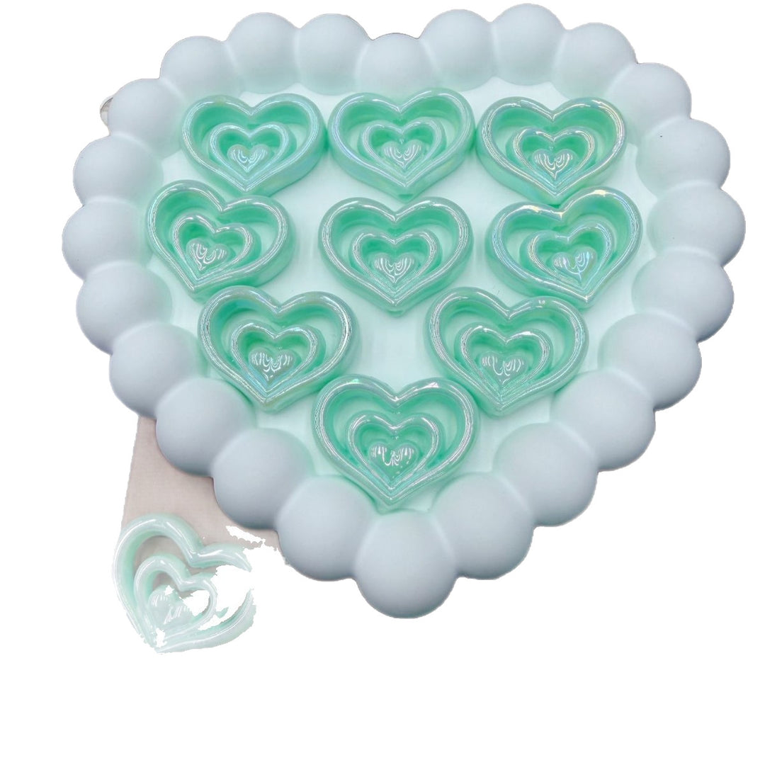 Decorative Heart-Shaped Resin Candle Holder Stornfield