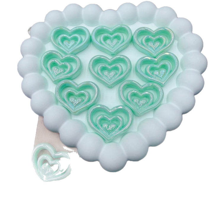 Decorative Heart-Shaped Resin Candle Holder Stornfield