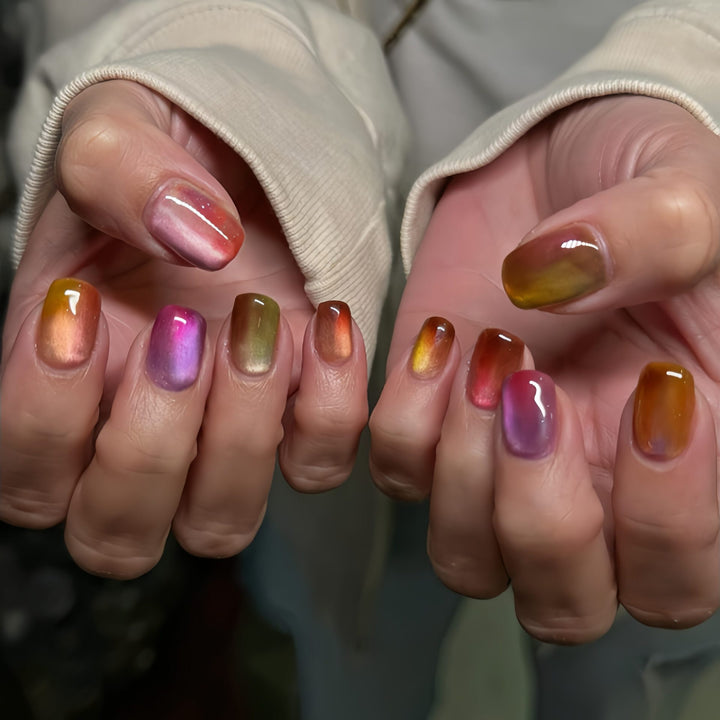 Gradient Ombre Press-On Nail Collection Stornfield