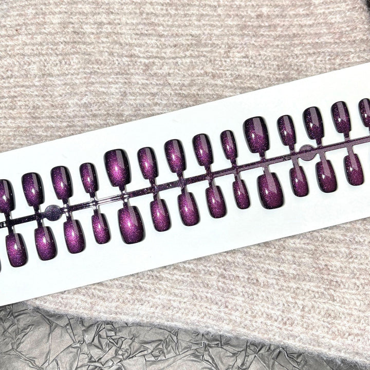 Glamorous Glitter-Infused Press-On Nail Set