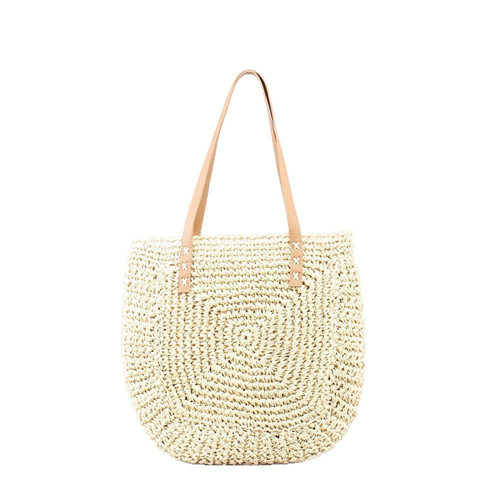 Large Braided Shopper Made of Natural Material Stornfield
